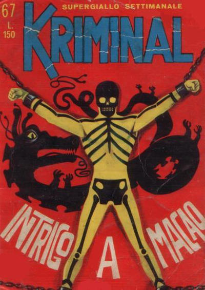 Cover for Kriminal (Editoriale Corno, 1964 series) #67