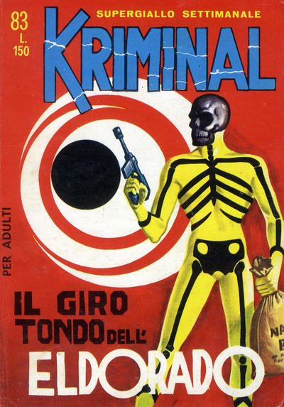 Cover for Kriminal (Editoriale Corno, 1964 series) #83