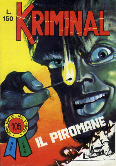 Cover for Kriminal (Editoriale Corno, 1964 series) #105