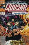Cover for Quasar (Marvel, 1989 series) #32 (1) [Newsstand]