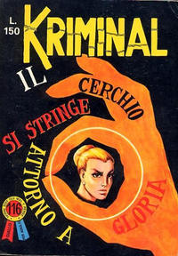 Cover Thumbnail for Kriminal (Editoriale Corno, 1964 series) #116