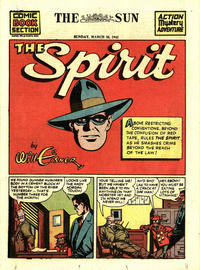 Cover Thumbnail for The Spirit (Register and Tribune Syndicate, 1940 series) #3/28/1943 [Baltimore Sun Edition]