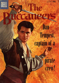 Cover for Four Color (Dell, 1942 series) #800 - The Buccaneers [15¢]