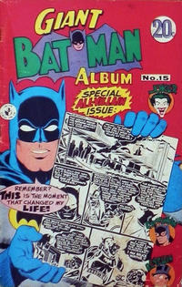 Cover Thumbnail for Giant Batman Album (K. G. Murray, 1962 series) #15