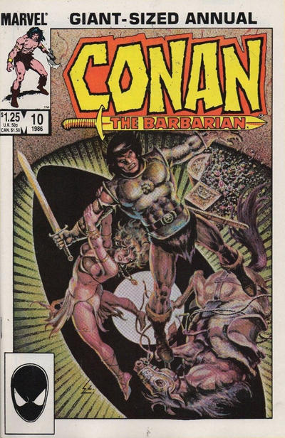 Cover for Conan Annual (Marvel, 1973 series) #10 [Direct]