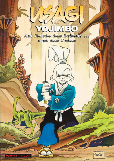 Cover for Usagi Yojimbo (Dantes Verlag, 2017 series) #10 - Am Rande des Lebens ... und des Todes