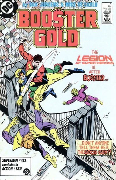Cover for Booster Gold (DC, 1986 series) #8 [Direct]