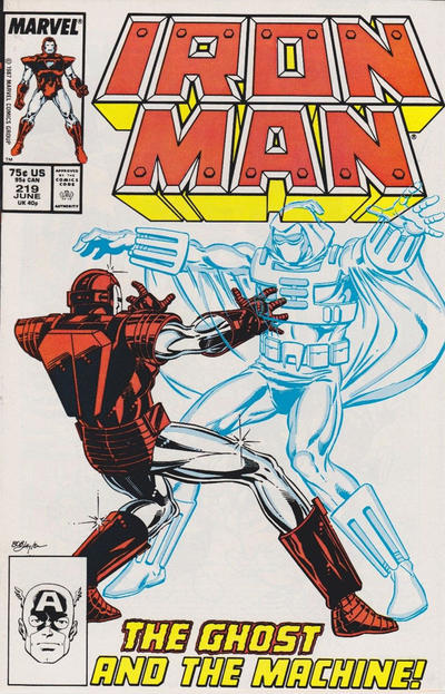 Cover for Iron Man (Marvel, 1968 series) #219 [Direct]