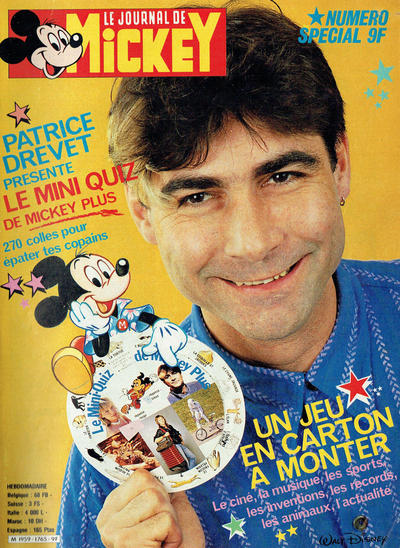 Cover for Le Journal de Mickey (Hachette, 1952 series) #1765