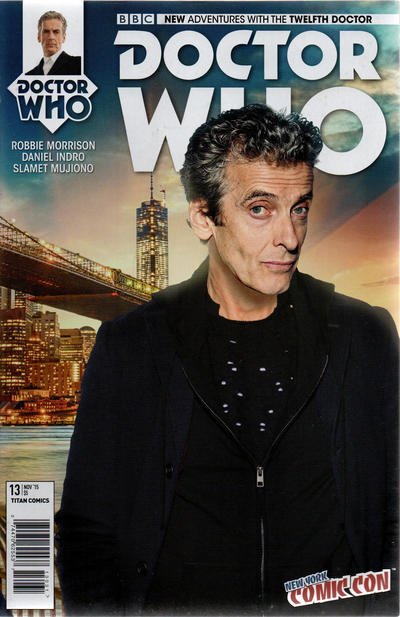 Cover for Doctor Who: The Twelfth Doctor (Titan, 2014 series) #13 [New York Comic Con]