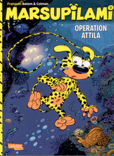Cover for Marsupilami (Carlsen Comics [DE], 2015 series) #9 - Operation Attila