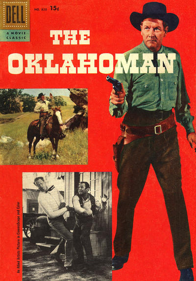 Cover for Four Color (Dell, 1942 series) #820 - The Oklahoman