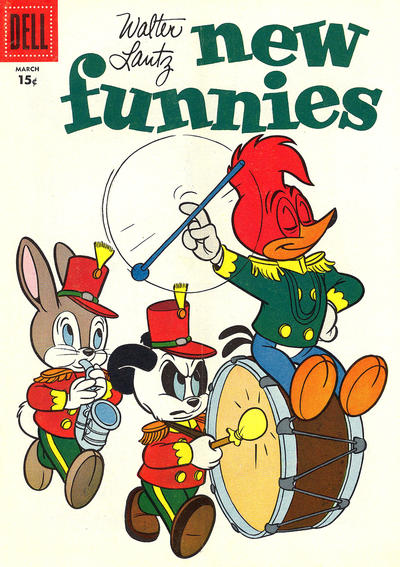 Cover for Walter Lantz New Funnies (Dell, 1946 series) #241 [15¢]