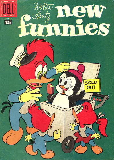 Cover for Walter Lantz New Funnies (Dell, 1946 series) #246 [15¢]
