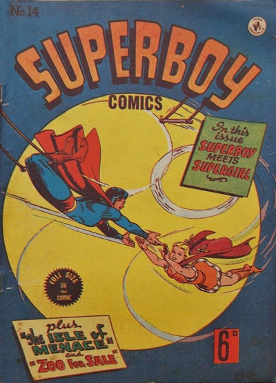 Cover for Superboy (K. G. Murray, 1949 series) #14