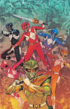 Cover Thumbnail for Mighty Morphin Power Rangers (2016 series) #25 [2018 C2E2 Retailer Summit Virgin Art Exclusive - Marc Laming]