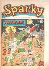 Cover Thumbnail for Sparky (D.C. Thomson, 1965 series) #95