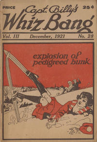 Cover Thumbnail for Captain Billy's Whiz Bang (Fawcett, 1919 series) #28