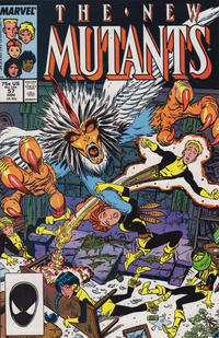 Cover Thumbnail for The New Mutants (Marvel, 1983 series) #57 [Direct]