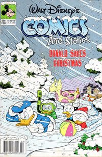 Cover Thumbnail for Walt Disney's Comics and Stories (Disney, 1990 series) #556 [Newsstand]