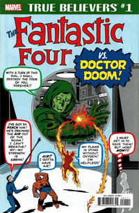 Cover Thumbnail for True Believers: Fantastic Four vs. Doctor Doom (Marvel, 2018 series) #1