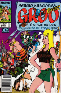 Cover Thumbnail for Sergio Aragonés Groo the Wanderer (Marvel, 1985 series) #83 [Newsstand]