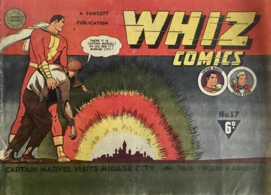 Cover for Whiz Comics (Cleland, 1946 series) #17