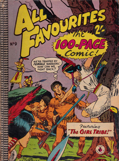 Cover for All Favourites, The 100-Page Comic (K. G. Murray, 1957 ? series) #9