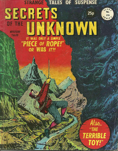 Cover for Secrets of the Unknown (Alan Class, 1962 series) #215