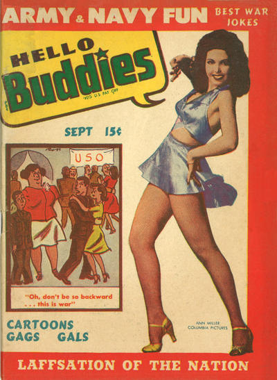Cover for Hello Buddies (Harvey, 1942 series) #v3#6 [September]