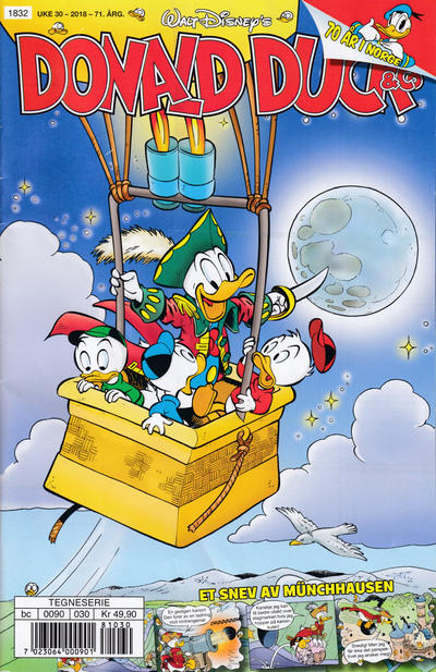 Cover for Donald Duck & Co (Hjemmet / Egmont, 1948 series) #30/2018