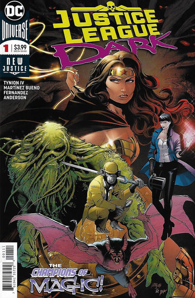 Cover for Justice League Dark (DC, 2018 series) #1 [Alvaro Martinez Bueno & Raul Fernandez Cover]