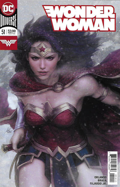 Cover for Wonder Woman (DC, 2016 series) #51 [Stanley "Artgerm" Lau Cover]