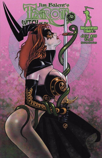 Cover for Tarot: Witch of the Black Rose (Broadsword, 2000 series) #99 [Cover B - Jim Balent]