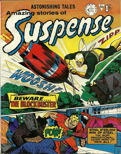 Cover for Amazing Stories of Suspense (Alan Class, 1963 series) #105