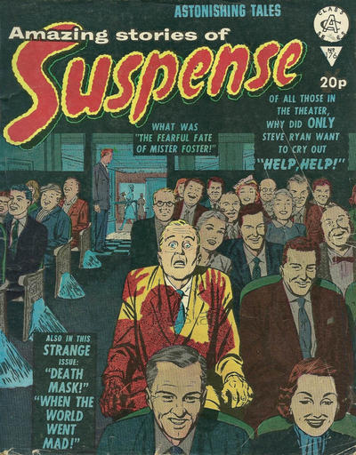Cover for Amazing Stories of Suspense (Alan Class, 1963 series) #176