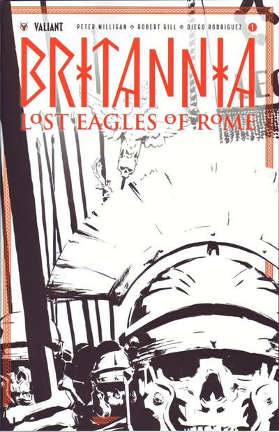 Cover for Britannia: Lost Eagles of Rome (Valiant Entertainment, 2018 series) #1 [Cover D - Cary Nord]