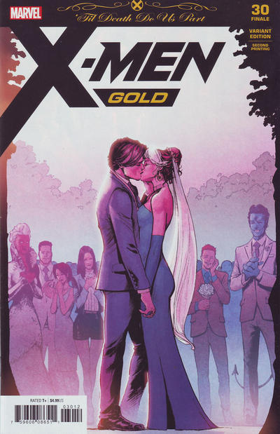 Cover for X-Men: Gold (Marvel, 2017 series) #30 [Second Printing]