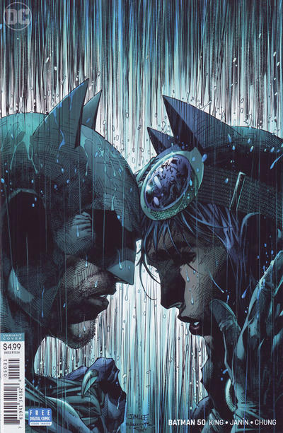 Cover for Batman (DC, 2016 series) #50 [Jim Lee & Scott Williams Variant Cover]