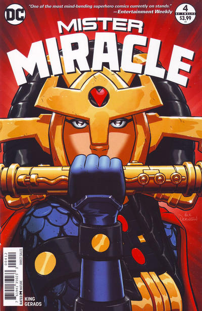 Cover for Mister Miracle (DC, 2017 series) #4 [Second Printing]