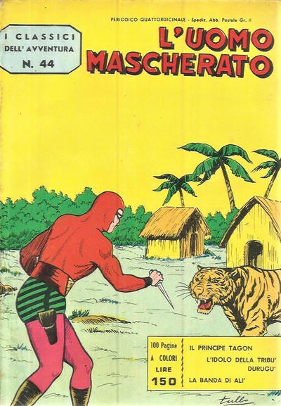 Cover for I Classici dell'Avventura (Edizioni Fratelli Spada, 1962 series) #44