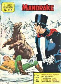 Cover Thumbnail for I Classici dell'Avventura (Edizioni Fratelli Spada, 1962 series) #113