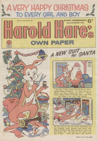 Cover Thumbnail for Harold Hare's Own Paper (IPC, 1959 series) #22 December 1962
