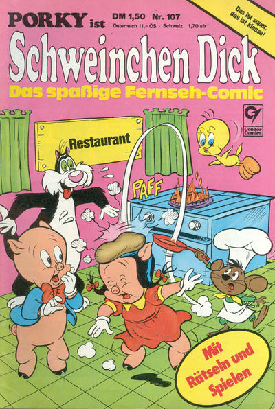 Cover for Schweinchen Dick (Condor, 1975 series) #107