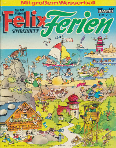 Cover for Felix Sonderheft (Bastei Verlag, 1964 series) #[nn/1977] - Ferien