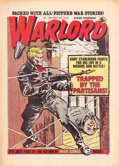 Cover for Warlord (D.C. Thomson, 1974 series) #189