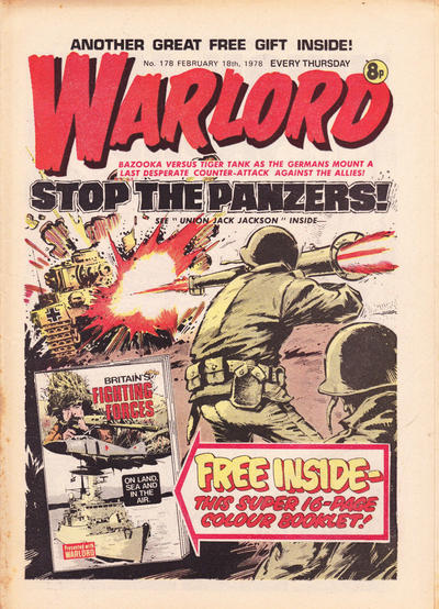 Cover for Warlord (D.C. Thomson, 1974 series) #178