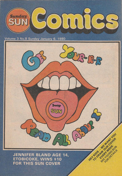 Cover for Sunday Sun Comics (Toronto Sun, 1977 series) #v3#8