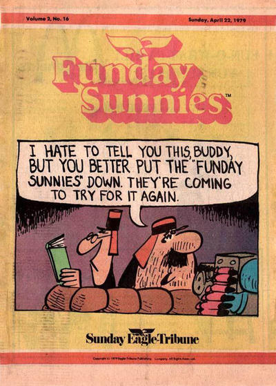 Cover for Funday Sunnies (The Eagle-Tribune, 1978 series) #v2#16