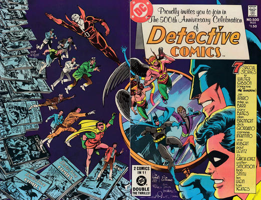 Cover for Detective Comics (DC, 1937 series) #500 [Direct]